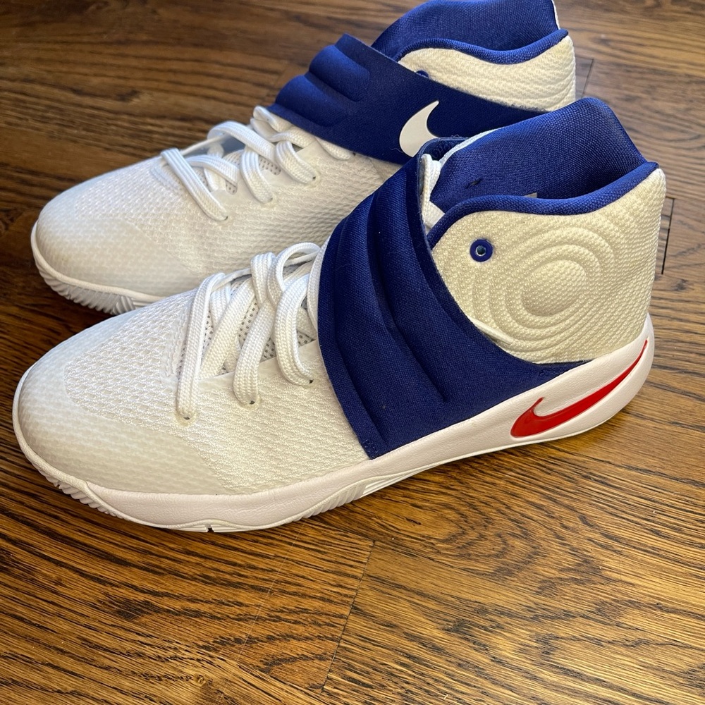Nike Boys Kyrie 2 USA Youth Red, White, Blue Sneakers
